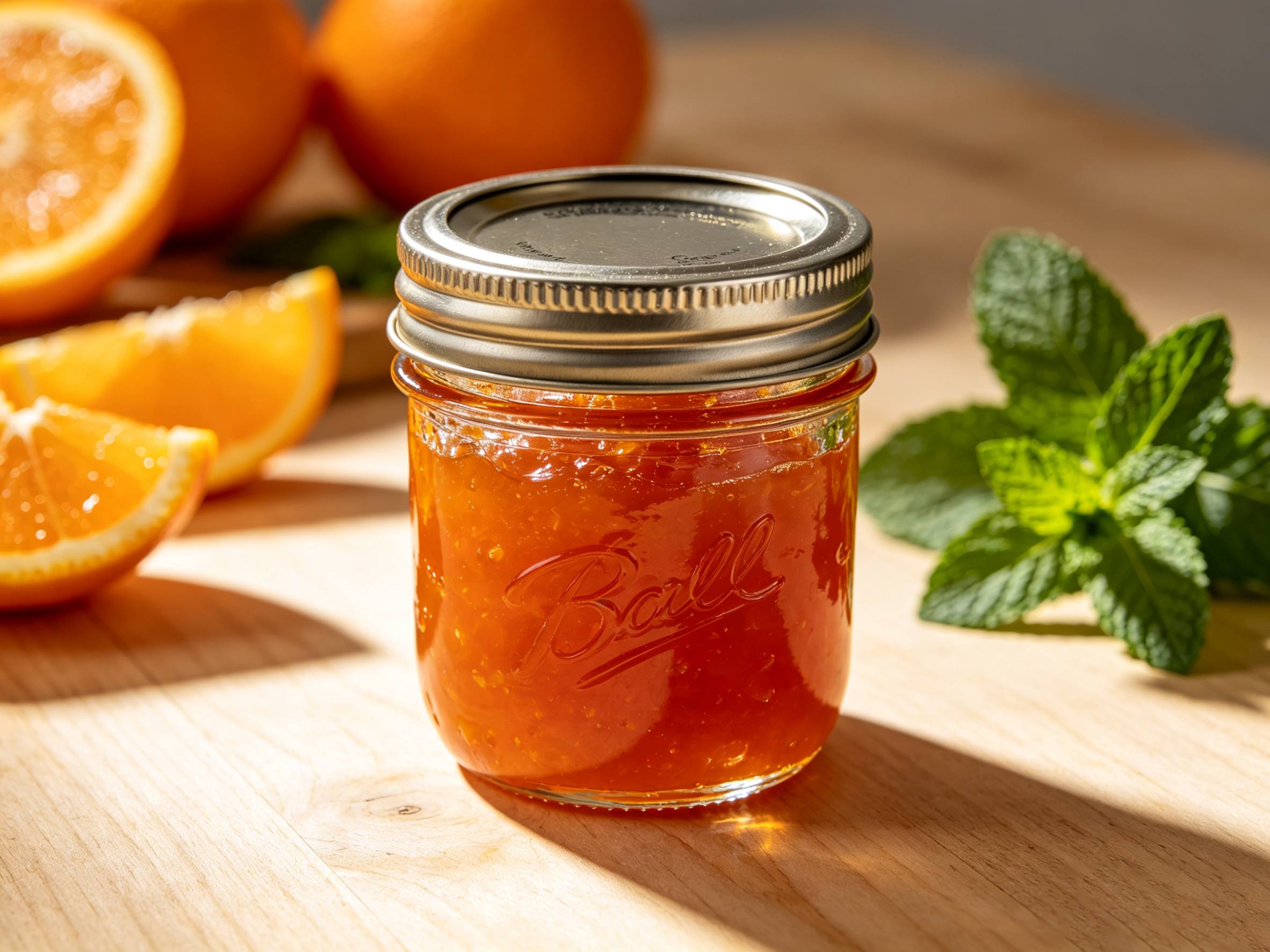 Glass Jam Jar