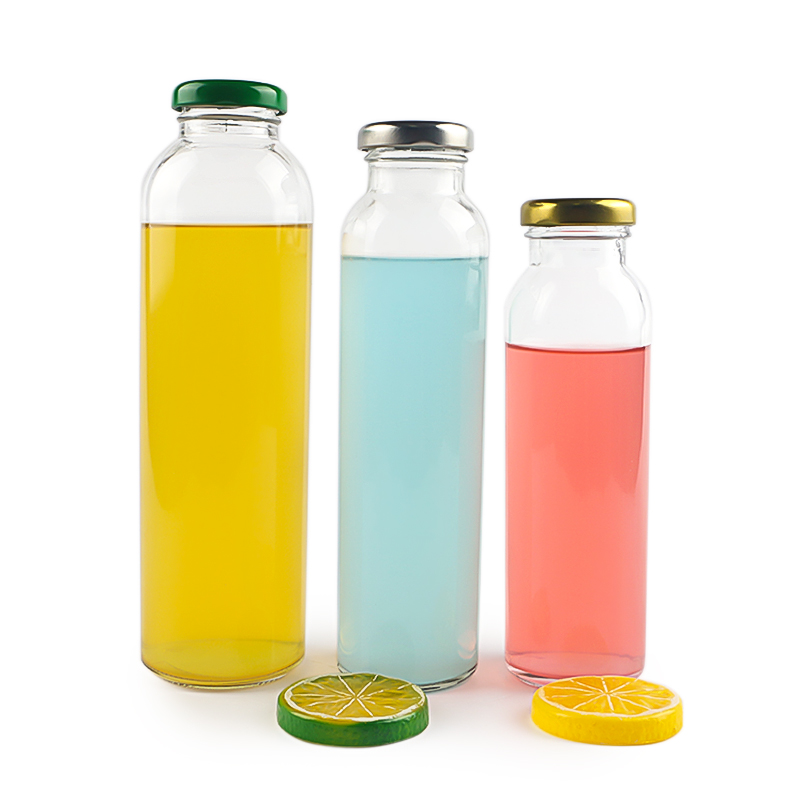 glass juice bottle
