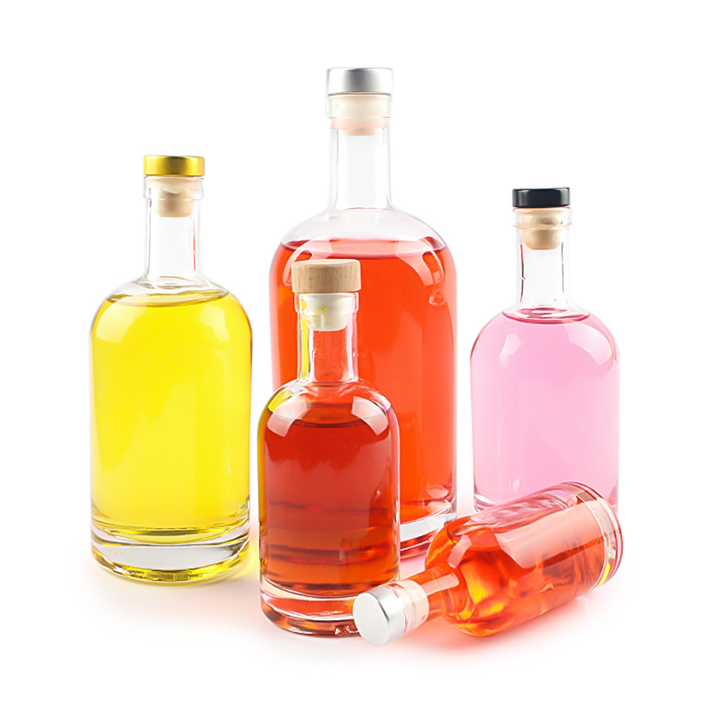 glass liquor bottle