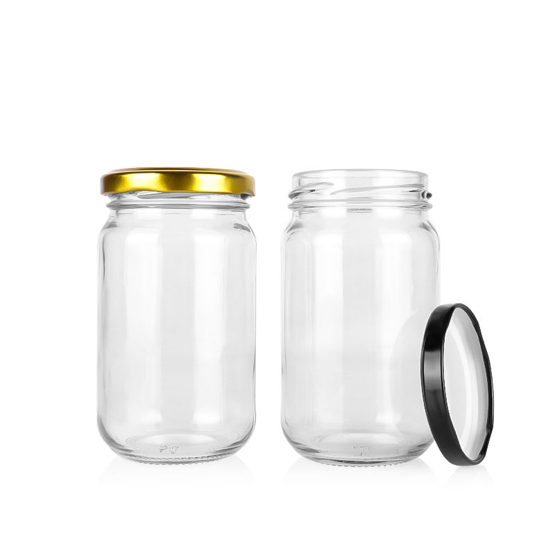 round glass jars 3